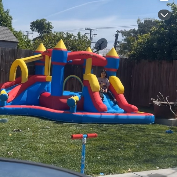 Colorful Inflatable Bounce House - Picture 3 of 6